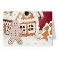Seed Paper Shape Holiday Greeting Card - Gingerbread Man